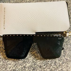 Quay x JLO Hindsight Studded Sunglasses